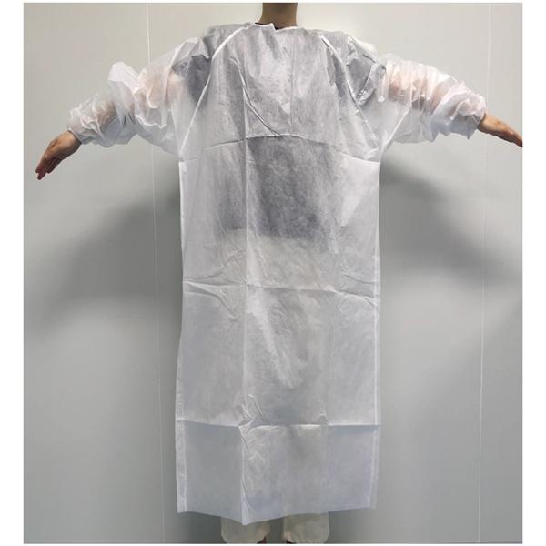 Gown Isolation Disposable XXL White 100/Ca